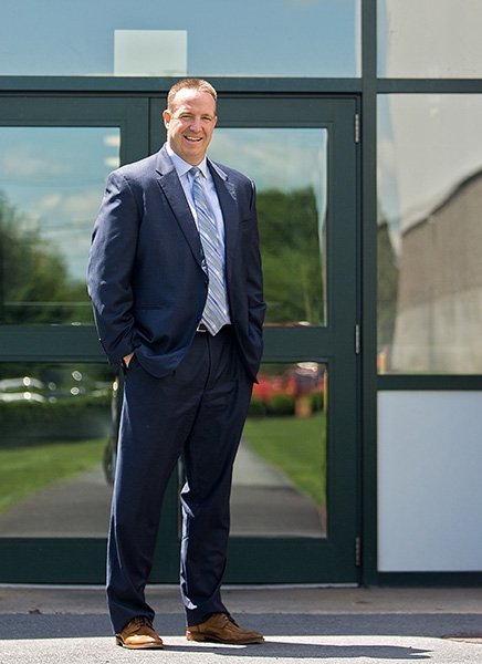 Bill Hart standing outside