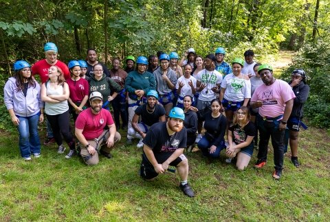 EOP Summer bridge program group photo